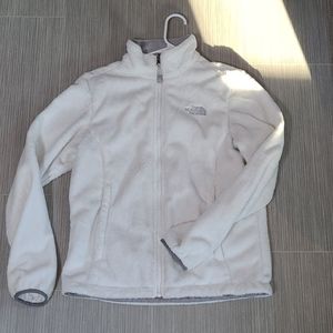 North Face Osito Jacket Medium Off white EUC